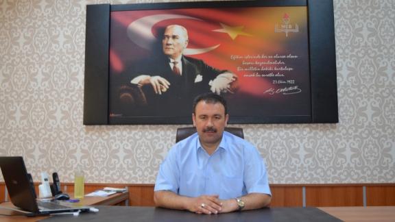 İlçe Milli Eğitim Müdürü Mustafa YÜCELİN Bayram Mesajı