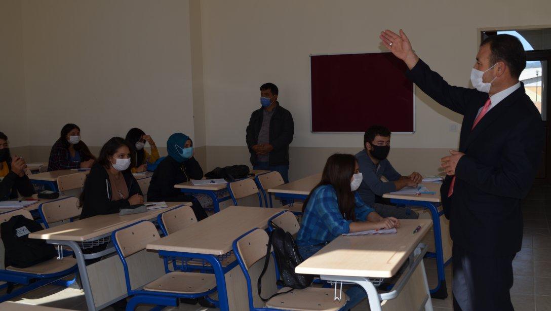 İlçe Milli Eğitim Müdürümüz Mustafa YÜCEL'den Anadolu Lisesi'ne  Ziyaret