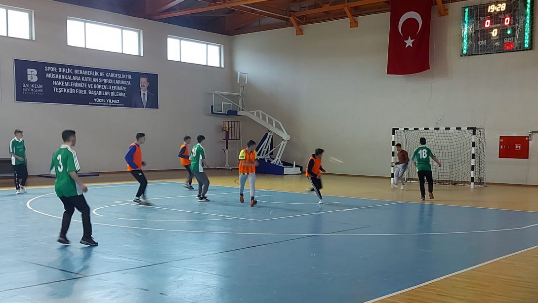 Futsal  Turnuvasında İlk Düdük Çaldı