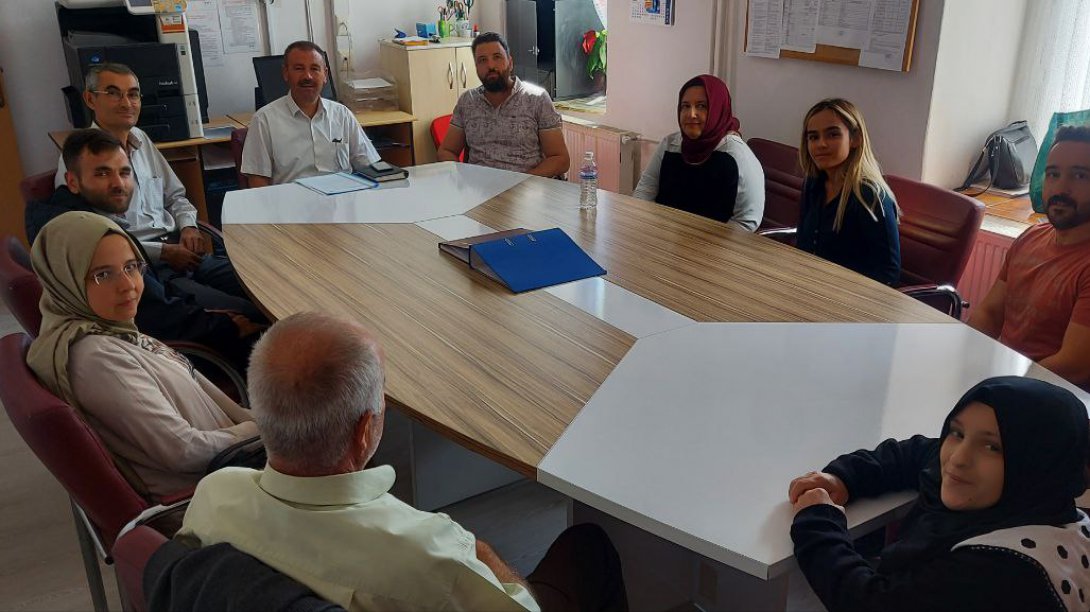 İlçe Milli Eğitim Müdürümüz Mustafa YÜCEL BİGEP Kapsamında Okulları Ziyaret Etmeye Devam Ediyor