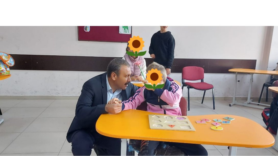 İlçe Milli Eğitim Müdürümüz Mustafa YÜCEL'den Gazi Mehmet Azman Çavuş Özel Eğitim Meslek Okuluna Ziyaret