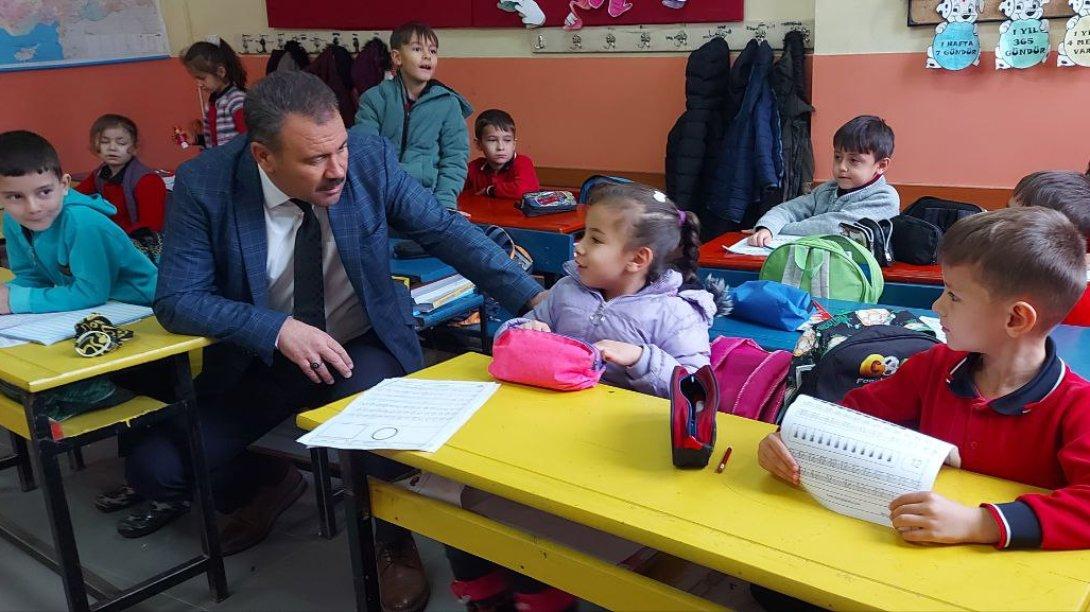 İlçe Milli Eğitim Müdürümüz Mustafa YÜCEL Gümeli İlkokulu ve Gümeli Anasınıfını Ziyaret Etti