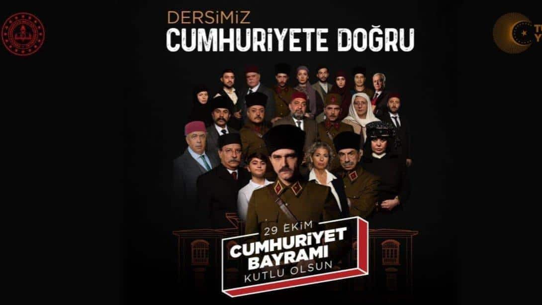 CUMHURİYET HAFTASININ İLK DERSİ 