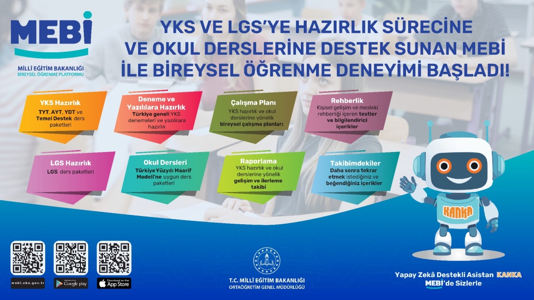 İlçemizde 5,6,7,8. Sınıf Öğrencilerimize Yönelik MEBİ Platformu Tanıtımı Gerçekleştirildi